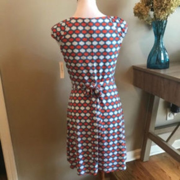 Laundry by Design Faux Wrap Print Dress Size XS - Picture 2 of 6
